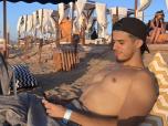 Rien de mieux qu'un moment de détente sur une plage dorée.
