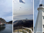 L’endroit offre une vue imprenable sur l’océan Atlantique.