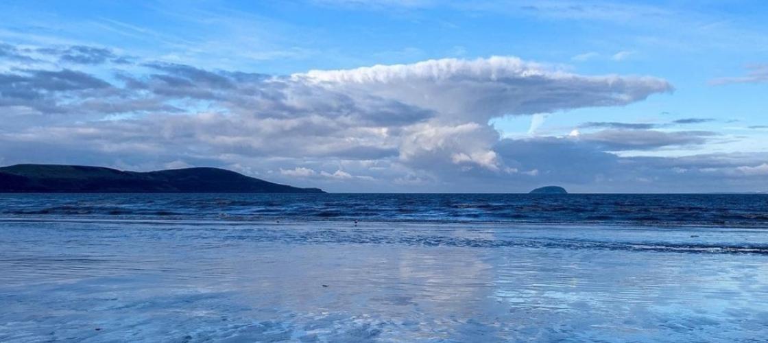 La philosophe passait ses journées à contempler la vaste étendue d'eau et à réfléchir aux mystères de la vie et de l'existence. 