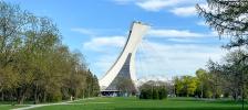 Le parc Maisonneuve, une étendue verdoyante nichée à côté du Stade olympique. 